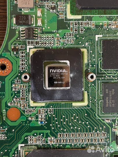 Материнская плата на Asus U50V