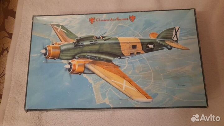 Стендовая модель самолета Savoia Marchetti S 79