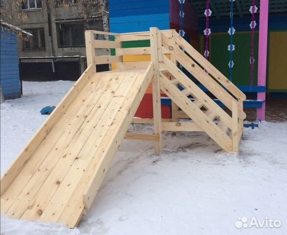 Зимние Горки деревянные