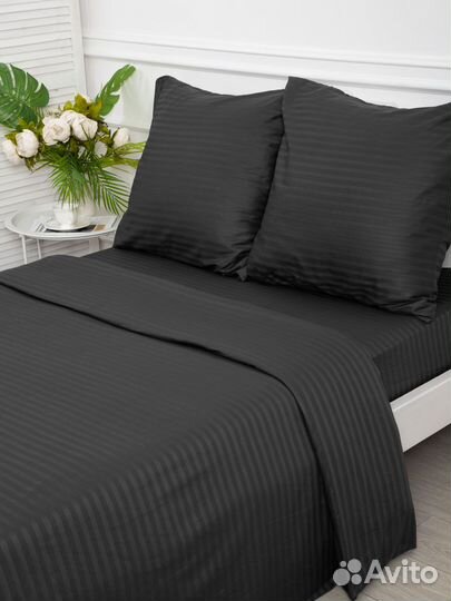 Кпб Сатин-страйп (100 хлопок)