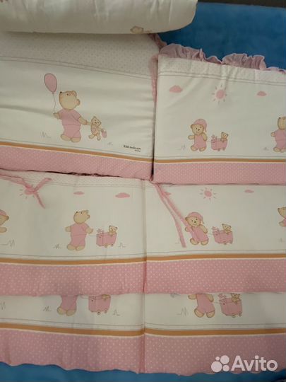 Бортики в детскую кроватку