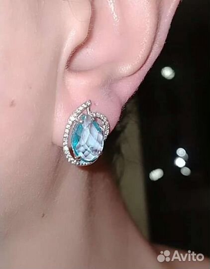 Серебряные серьги
