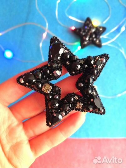 Брошь ручной работы