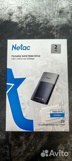 Новый Внешний жесткий диск SSD 2TB