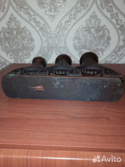 Подсвечник латунь СССР