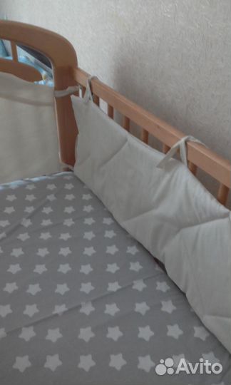 Бортики на кроватку