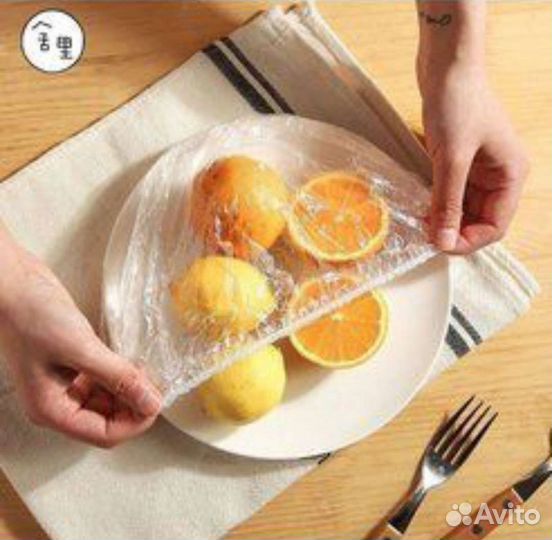 Пакет для тарелки на резинке Popular broun (100шт)