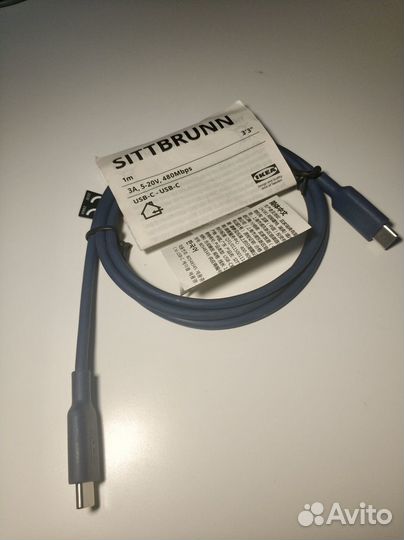 Кабель IKEA Sittbrunn USB-C USB-C новый