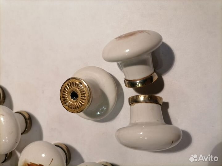Мебельные ручки керамика