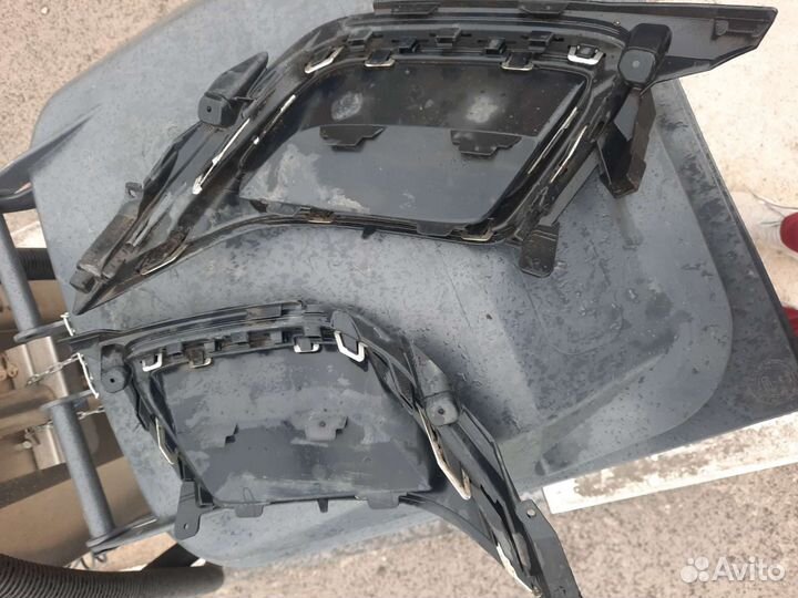 Накладка заднего бампера Volkswagen Tiguan 2