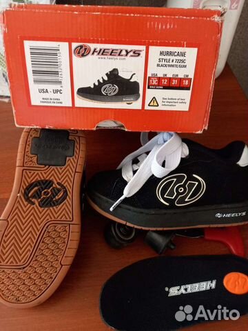 Роликовые кроссовки heelys