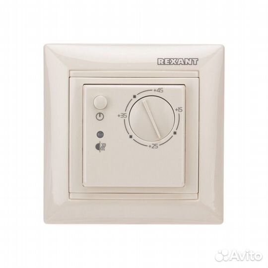 Терморегулятор механический RX-308B бежевый rexan