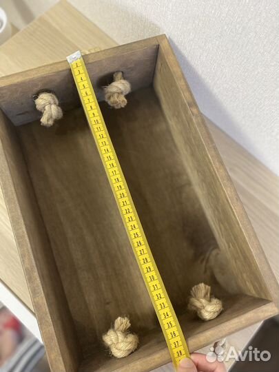 Коробка подарочная деревянная