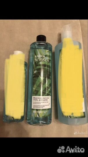 Гель для душа, шампунь Avon