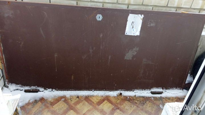 Дверь входная железная бу для квартиры