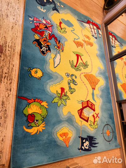 Ковер детский морской 163х240