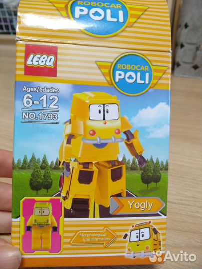 Коллекционная минифигурка robocar poli