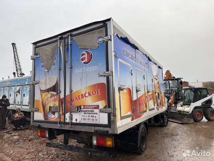 Фургон с рефрижератором на hyndai hd 78