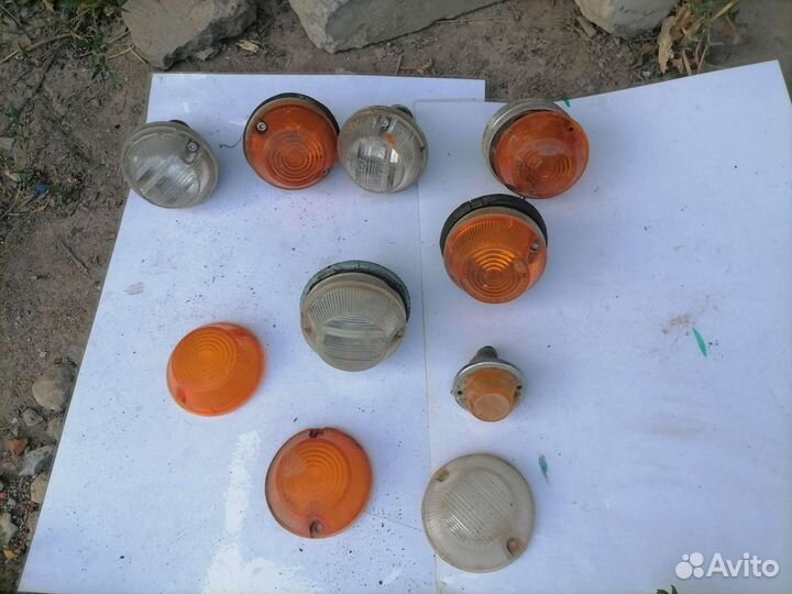 Фары заз, хромированные ободки