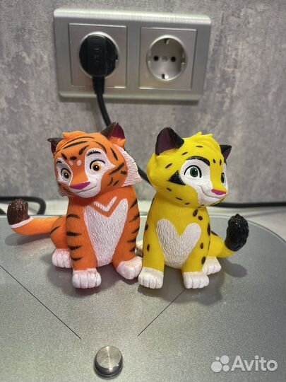 Тиг и лео резиновые