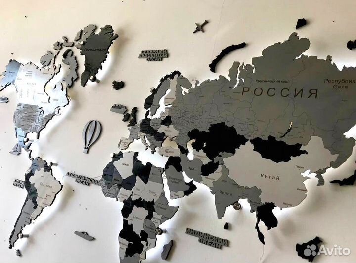 Карта мира лучший подарок