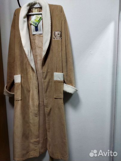 Мужской махровый халат размер 2 хл