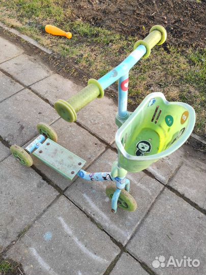 Самокат трехколесный детский