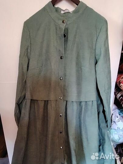 Платье вельветовое