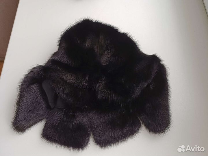 Шапка норковая женская бу