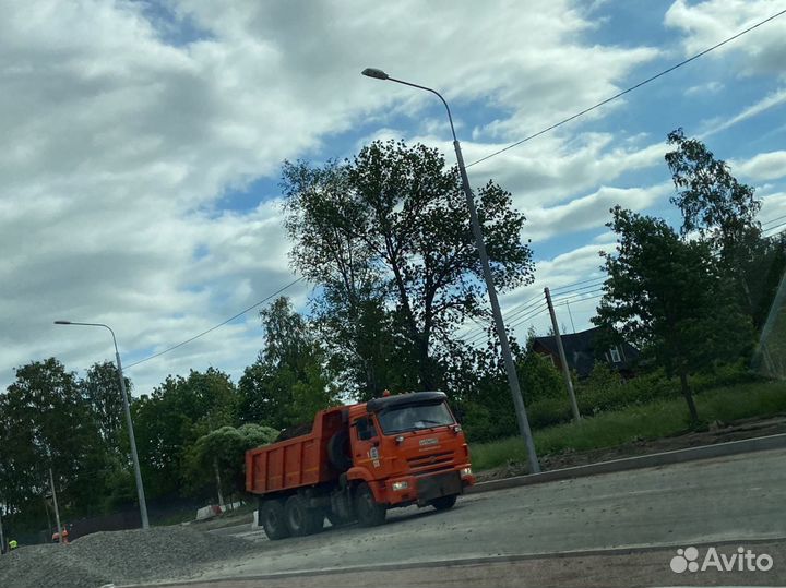 Песок, щебень, асфальтная крошка, бой кирпича