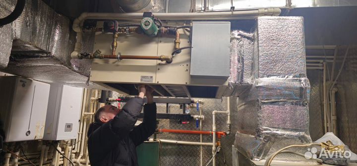 Обслуживание вентиляции, ремонт