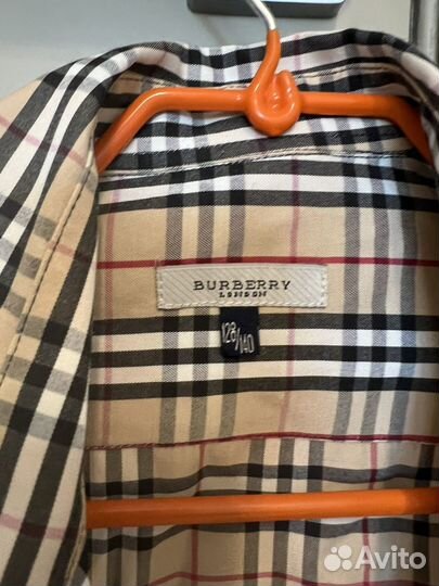 Burberry рубашка для мальчика