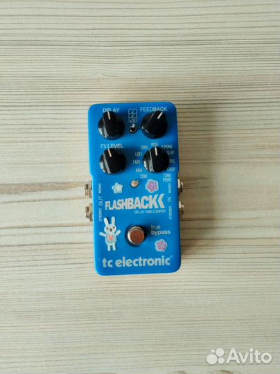 Tc electronic flashback delay педаль дилей