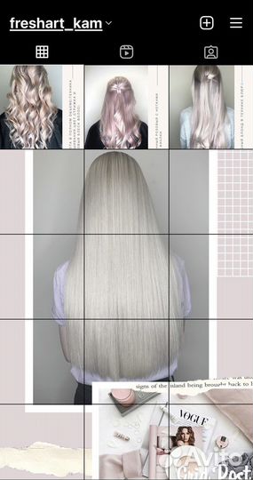 Услуги парикмахера