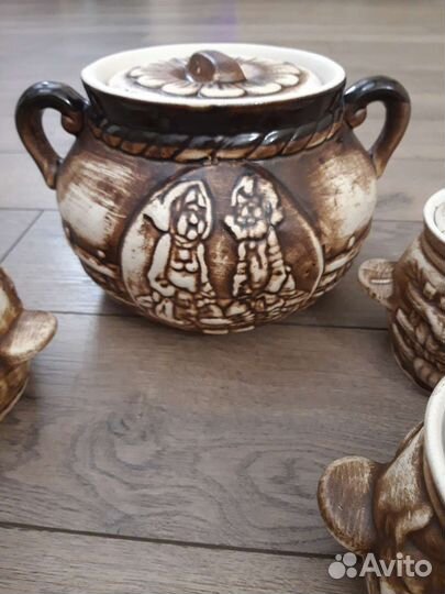 Горшки и кастрюля для запекания