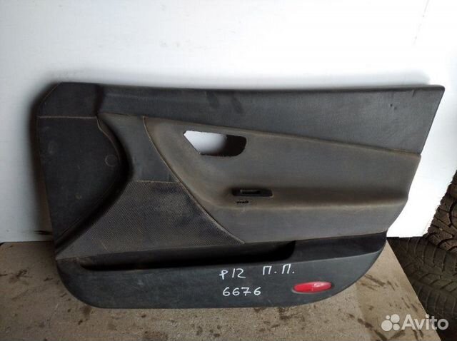 Обшивка двери передняя правая Nissan Primera P12