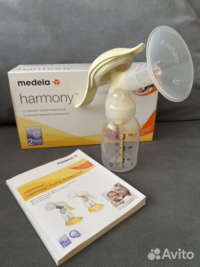 Молокоотсос Medela ручной. Двухфазный