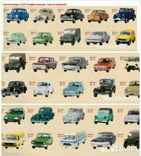 Масштабные модели автомобилей 1/43