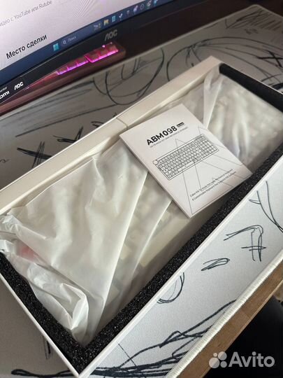 Компактная механическая клавиатура cidoo ABM098 18