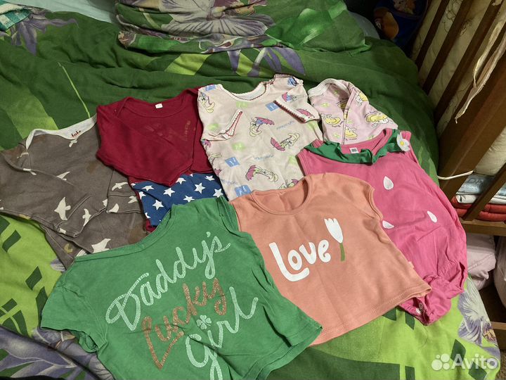 Пакет одежды на девочку 6-9 месяцев