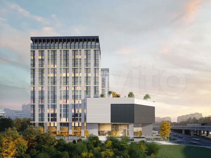 2-к. апартаменты, 48,6 м², 7/21 эт.