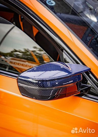 Накладки на зеркала карбон BMW M3 G80