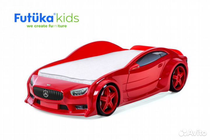 Кровать машина Вольво EVO 3Д