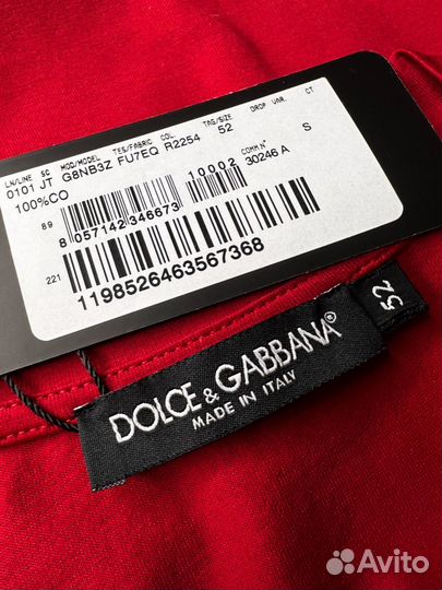 Футболка Dolce & Gabbana Оригинал Новая