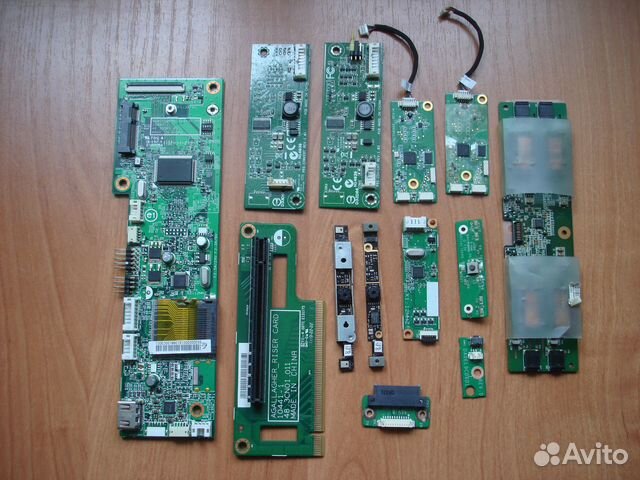 Платы и запчасти от моноблоков и мониторов