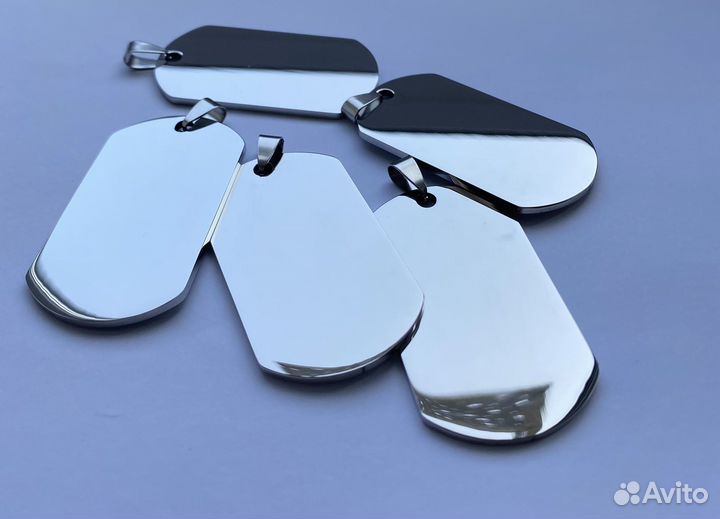 Жетон для лазерной гравировки / Армейский жетон