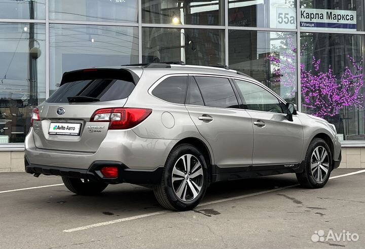 Subaru Outback 2.5 CVT, 2019, 88 044 км