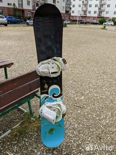 Комплект Rossignol: сноуборд 148 крепления ботинки