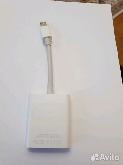 Адаптер Apple A 1307 Mini DisplayPort to VGA
