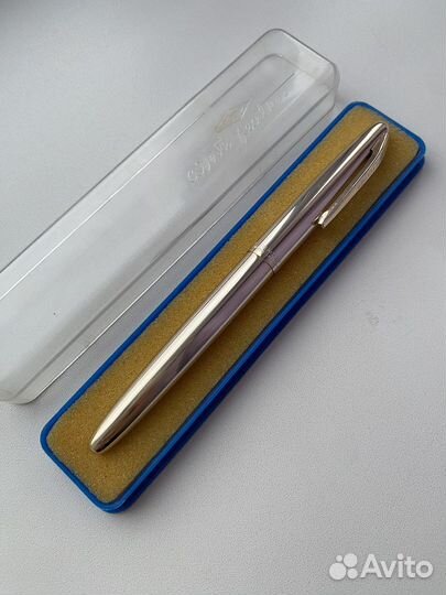 Ручка перьевая СССР White Feather с золотым пером